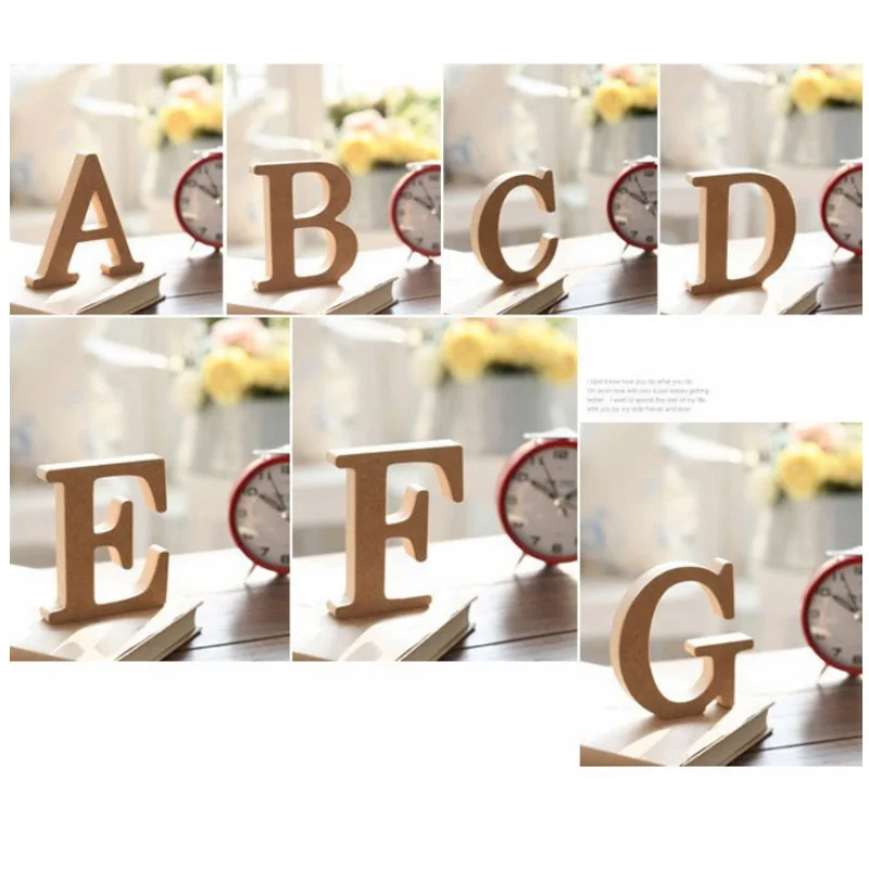 Original Color 26 English Alphabet 1 Pcs Birthday Party Supplies Wooden Letter Crafts Accessories Home Decor
Original Color 26 English Alphabet 1 Pcs Birthday Party Supplies Wooden Letter Crafts Accessories Home Decor