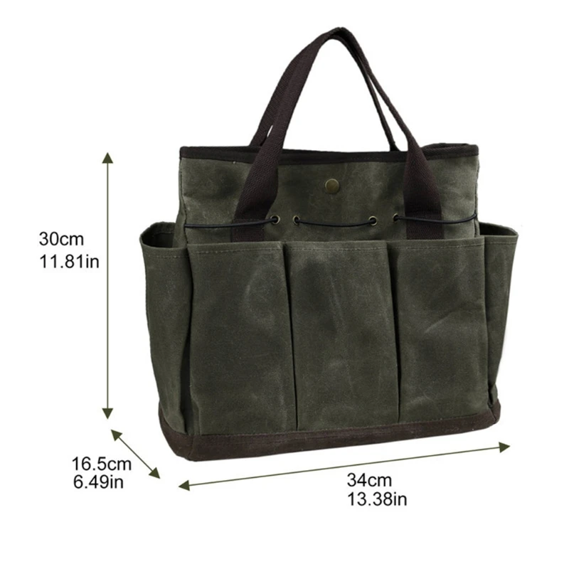 Place Fertilizers Seeds Using Tools Experience the Joy of Work Durable Soft Wet Wax Multi-pocket Garden Canvas Tool Bag
Place Fertilizers Seeds Using Tools Experience the Joy of Work Durable Soft Wet Wax Multi-pocket Garden Canvas Tool Bag