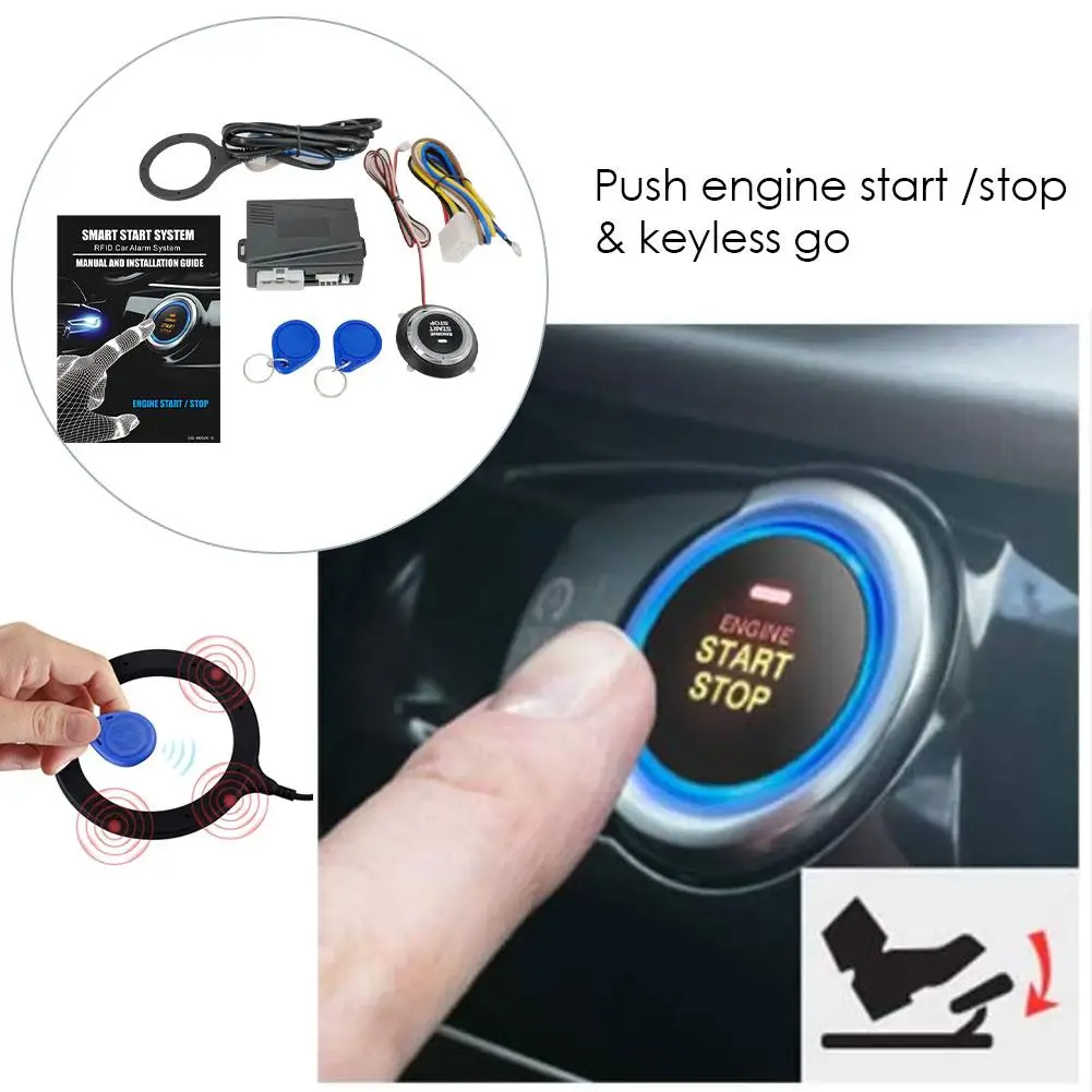 12V Car Start Stop Button Engine Push Start Button Alarm RFID Lock Keyless System Door Push Button Tactile Buttons Antitheft
12V Car Start Stop Button Engine Push Start Button Alarm RFID Lock Keyless System Door Push Button Tactile Buttons Antitheft