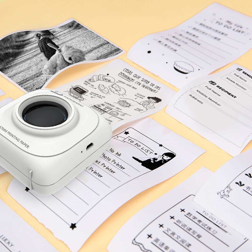 For Paperang P1 200DPI Mini Thermal Photo Printer For Memo Receipt Paper Image Picture Print Compatible With IOS Android Windows
For Paperang P1 200DPI Mini Thermal Photo Printer For Memo Receipt Paper Image Picture Print Compatible With IOS Android Windows
