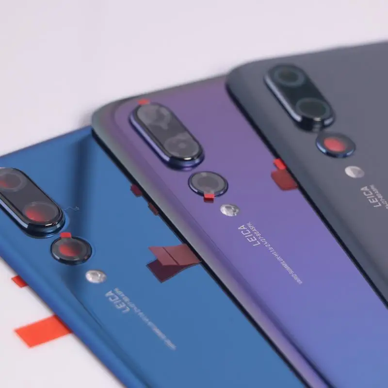 Крышка аккумуляторного отсека P20Pro для Huawei P20 Pro стеклянная с логотипом|Корпусы и