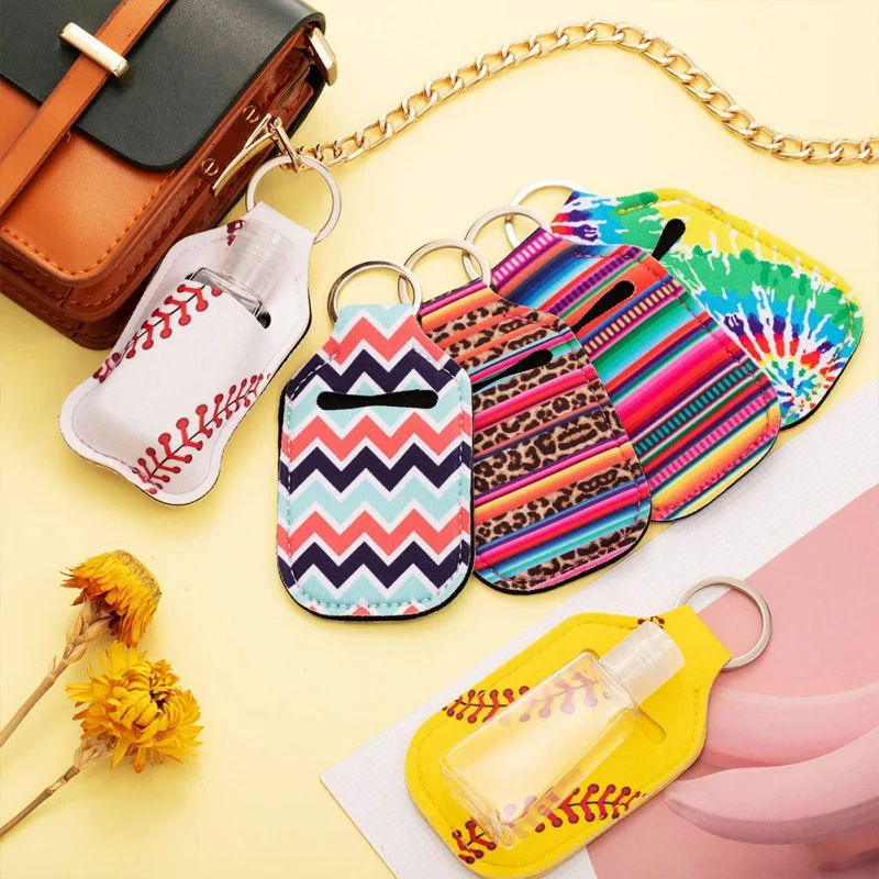 12 Type Hand Sanitizer Keychain Holder Travel Bottle Refillable Containers 30ml Flip Cap Reusable Bottles with Keychain Carrier
12 Type Hand Sanitizer Keychain Holder Travel Bottle Refillable Containers 30ml Flip Cap Reusable Bottles with Keychain Carrier