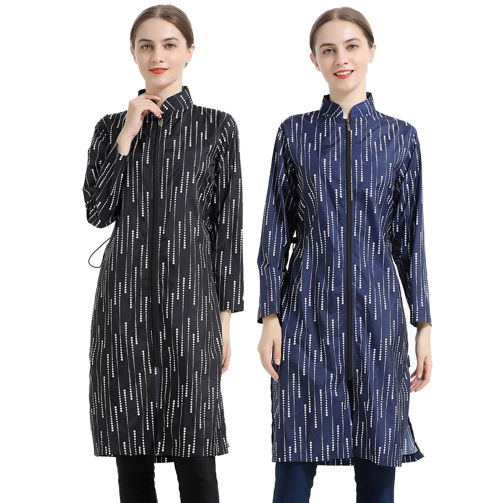 2021 new Long digital printed Muslim burkini swimsuit Southeast Asian Hui conservative three piece sportswear swimming suit 
2021 new Long digital printed Muslim burkini swimsuit Southeast Asian Hui conservative three piece sportswear swimming suit