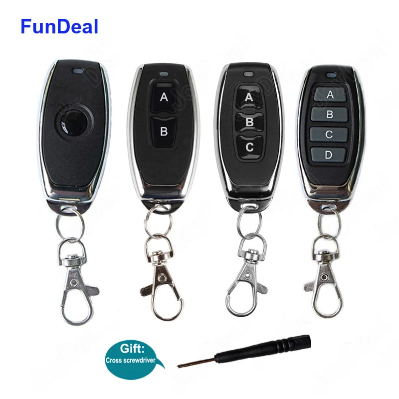 433mhz Universal Wireless RF Remote Control EV1527 Learning Code Button Smart Transmitter For Led Light Switch Car Electric Key
433mhz Universal Wireless RF Remote Control EV1527 Learning Code Button Smart Transmitter For Led Light Switch Car Electric Key