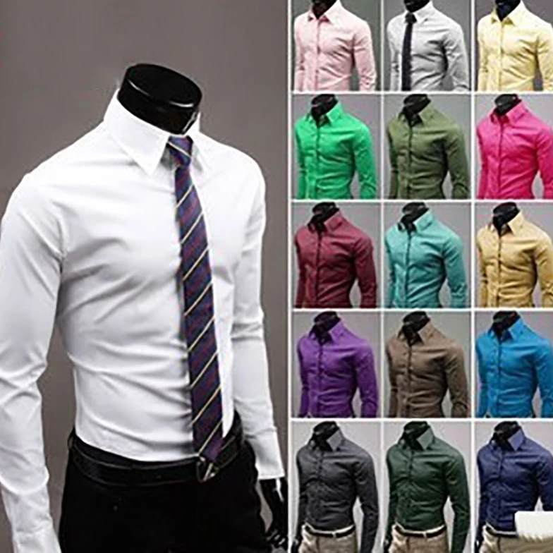 2020 Hot Polyester Cotton Men's Shirt Fashion 20-color Shirt Business Gentleman Long Sleeve Men's Shirt Male Long Sleeve
2020 Hot Polyester Cotton Men's Shirt Fashion 20-color Shirt Business Gentleman Long Sleeve Men's Shirt Male Long Sleeve