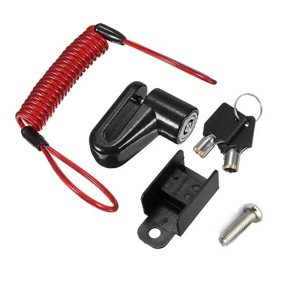 Anti-Theft Disc Brake Lock With Steel Wire Metal Disc Brake Lock For Xiao*Mi M365 Electric Scooter Cars Motorcycles
Anti-Theft Disc Brake Lock With Steel Wire Metal Disc Brake Lock For Xiao*Mi M365 Electric Scooter Cars Motorcycles