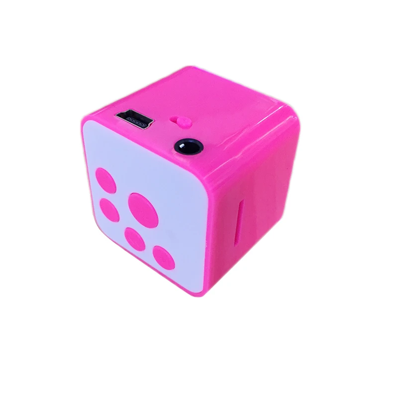 Mini Wireless Speaker Support TF Card USB Player Cube Shape Portable Audio Music Player Shockproof Outdoor Speakers
Mini Wireless Speaker Support TF Card USB Player Cube Shape Portable Audio Music Player Shockproof Outdoor Speakers
