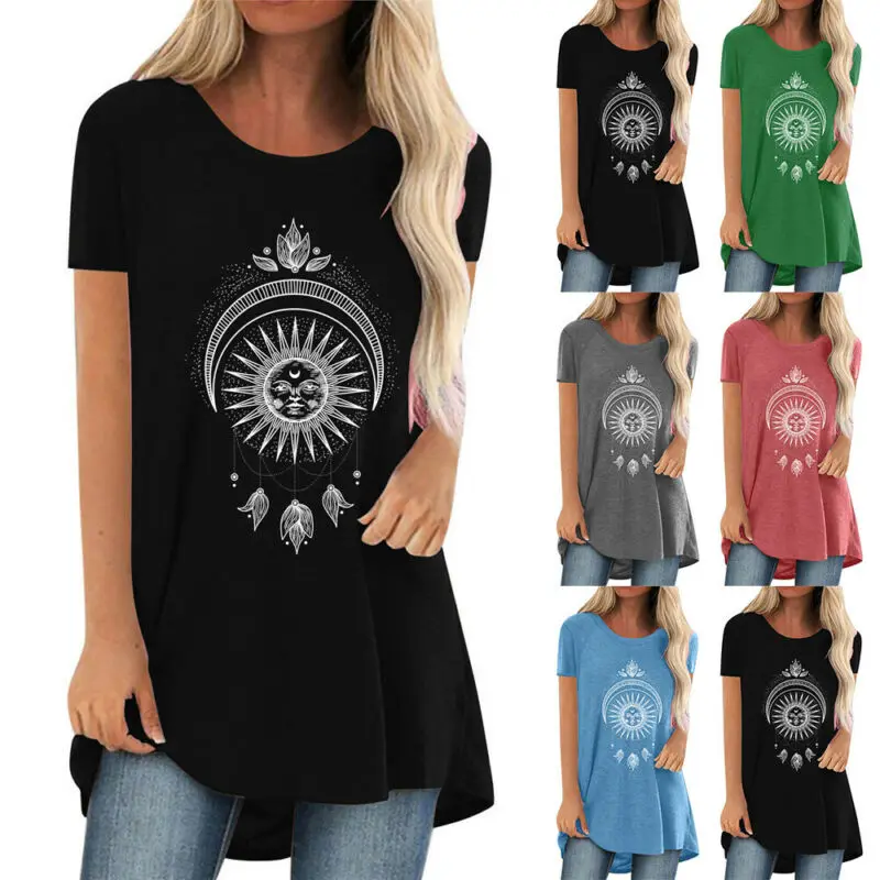 Print Oversized Women Tops Loose t Shirt Women Short Sleeve Tees Tops Casual Long T-Shirt Summer
Print Oversized Women Tops Loose t Shirt Women Short Sleeve Tees Tops Casual Long T-Shirt Summer