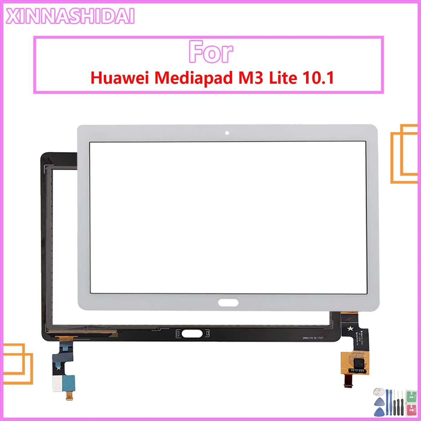 10.1" Touch For Huawei Mediapad M3 Lite 10 Touch Screen Front Glass Outer Glass Lens Panel Replace BAH-AL00 BAH-W09 BAH-L09
10.1" Touch For Huawei Mediapad M3 Lite 10 Touch Screen Front Glass Outer Glass Lens Panel Replace BAH-AL00 BAH-W09 BAH-L09