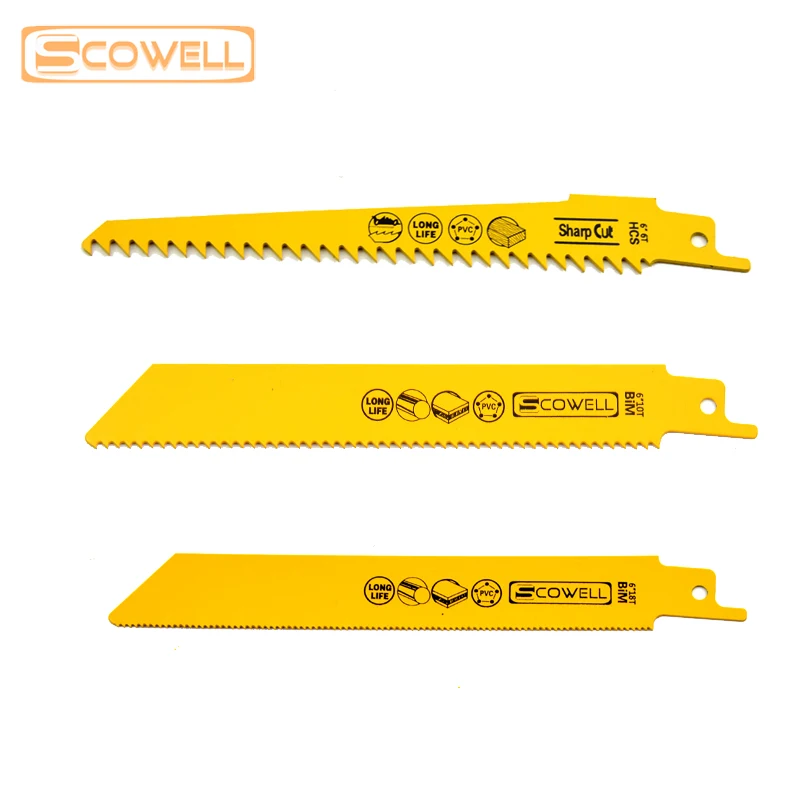 50% OFF Free Shipping: 6"(150mm) Bi-metal Reciprocating Saw Blade 6TPI,10TPI,18TPI for option Sabre Saw Blades For Reciprocation
50% OFF Free Shipping: 6"(150mm) Bi-metal Reciprocating Saw Blade 6TPI,10TPI,18TPI for option Sabre Saw Blades For Reciprocation