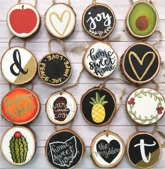 Painting Ornaments Circles Log-Discs DIY Wood Slices Handmade Craft Wedding-Party Decoration Round Tree Bark Pine-Chips
Painting Ornaments Circles Log-Discs DIY Wood Slices Handmade Craft Wedding-Party Decoration Round Tree Bark Pine-Chips