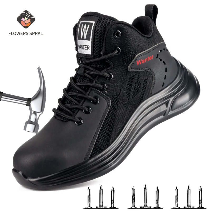 Men's Safety Shoes, Men's Lightweight Steel Toe Winter Boots, Puncture-Resistant Soles, Indestructible Work Shoes
Men's Safety Shoes, Men's Lightweight Steel Toe Winter Boots, Puncture-Resistant Soles, Indestructible Work Shoes