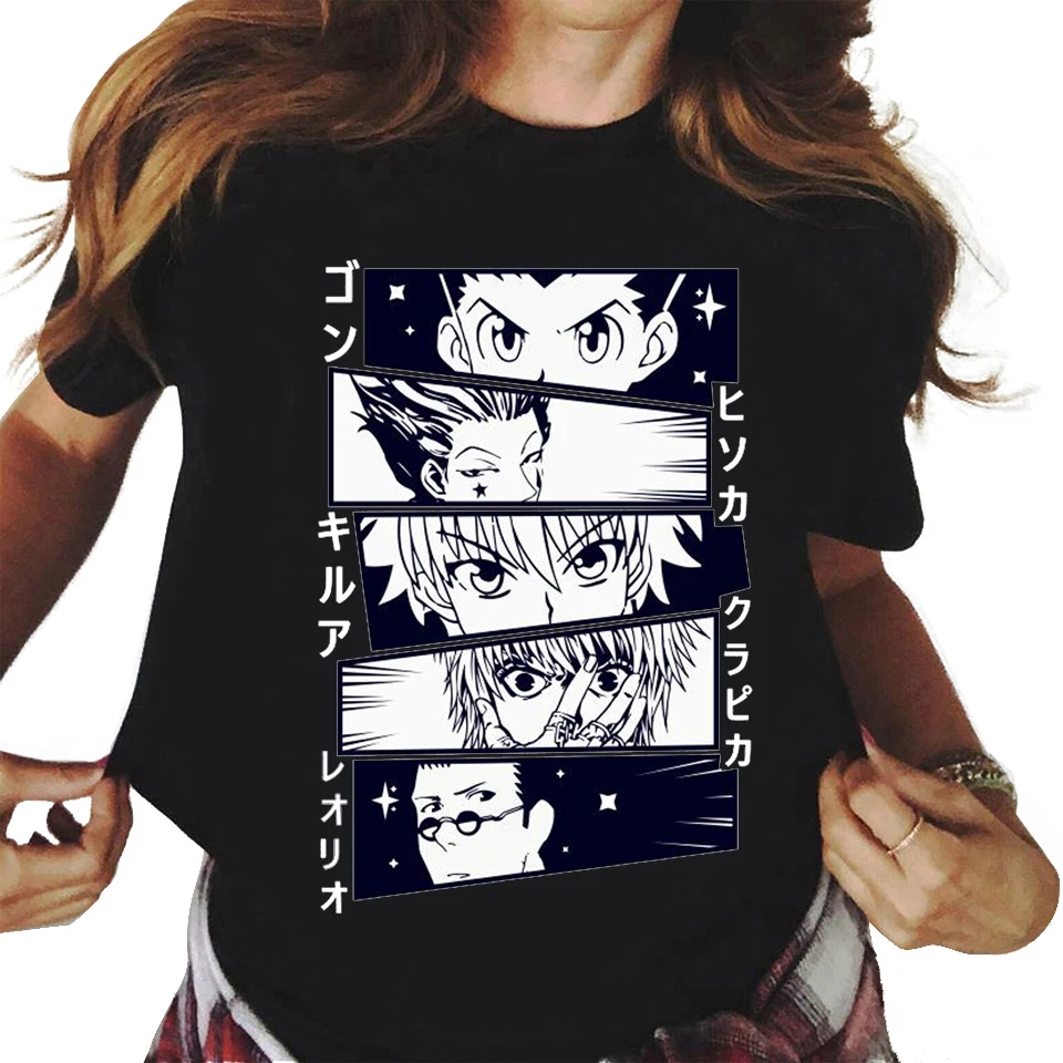 Hunter X Hunter cool Fashion printed T-shirt Unisex latest Casual summer Harajuku short-sleeved hip hop unisex top tees
Hunter X Hunter cool Fashion printed T-shirt Unisex latest Casual summer Harajuku short-sleeved hip hop unisex top tees