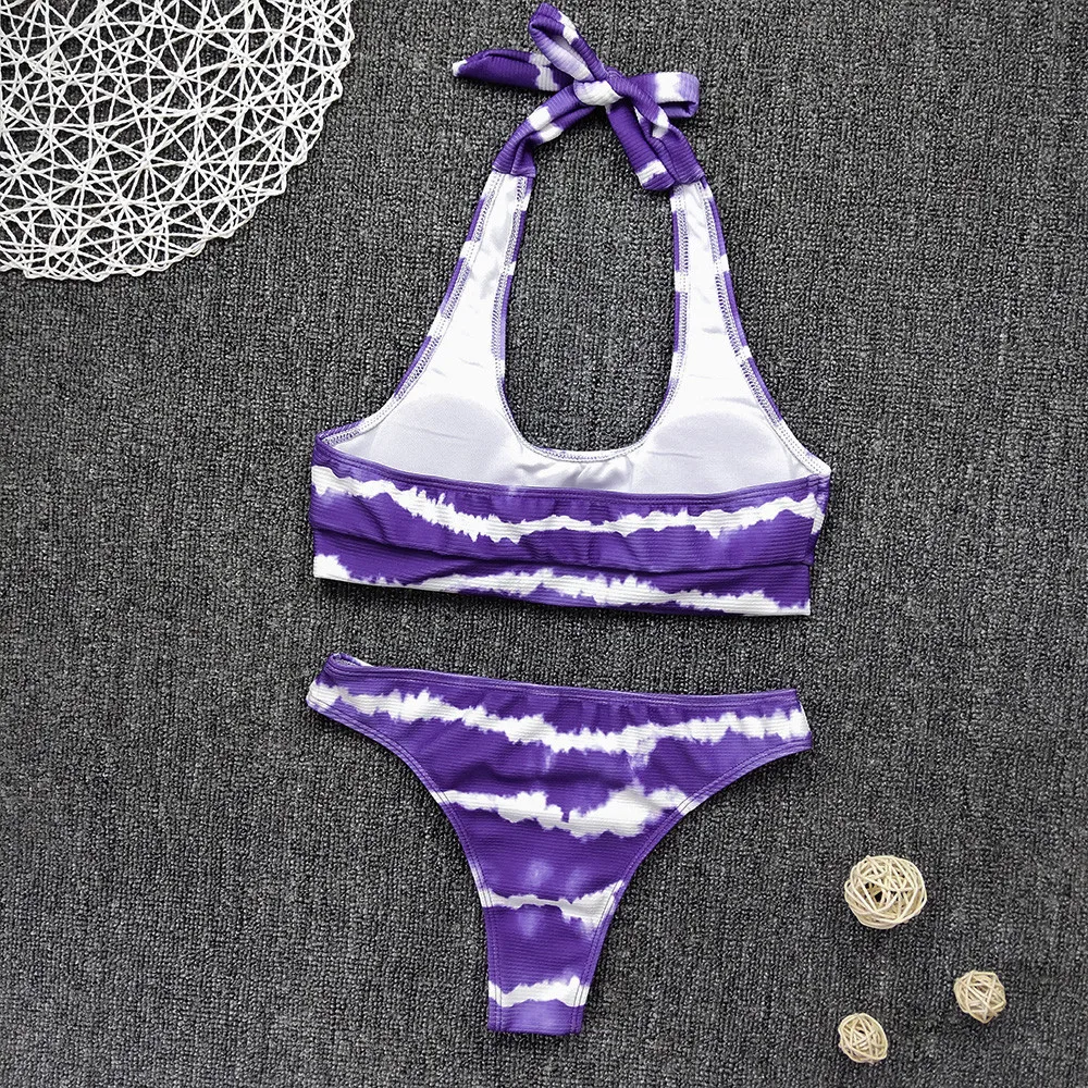 2020 New Sexy Gradient Color Print Bikini Swimwear Women Swimsuit Short Sleeve Bikini Set Push Up Bathing Suit Summer Beach Wear
2020 New Sexy Gradient Color Print Bikini Swimwear Women Swimsuit Short Sleeve Bikini Set Push Up Bathing Suit Summer Beach Wear