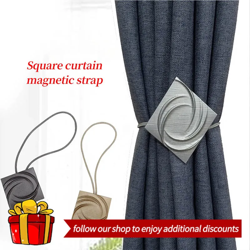 New Square Curtain Magnetic Straps Whirlwind Shape Hot Wheel Curtain Buckle Curtain Tie Bedroom Living Room Home Decoration
New Square Curtain Magnetic Straps Whirlwind Shape Hot Wheel Curtain Buckle Curtain Tie Bedroom Living Room Home Decoration