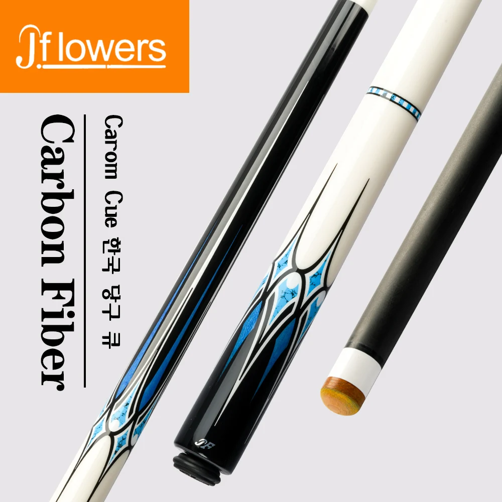 Jflowers Billiards Carbon Fiber Carom Cue Stick 12mm 142cm 3 Cushion Carom Cue Professional Black Technology Libre Cue with Case
Jflowers Billiards Carbon Fiber Carom Cue Stick 12mm 142cm 3 Cushion Carom Cue Professional Black Technology Libre Cue with Case