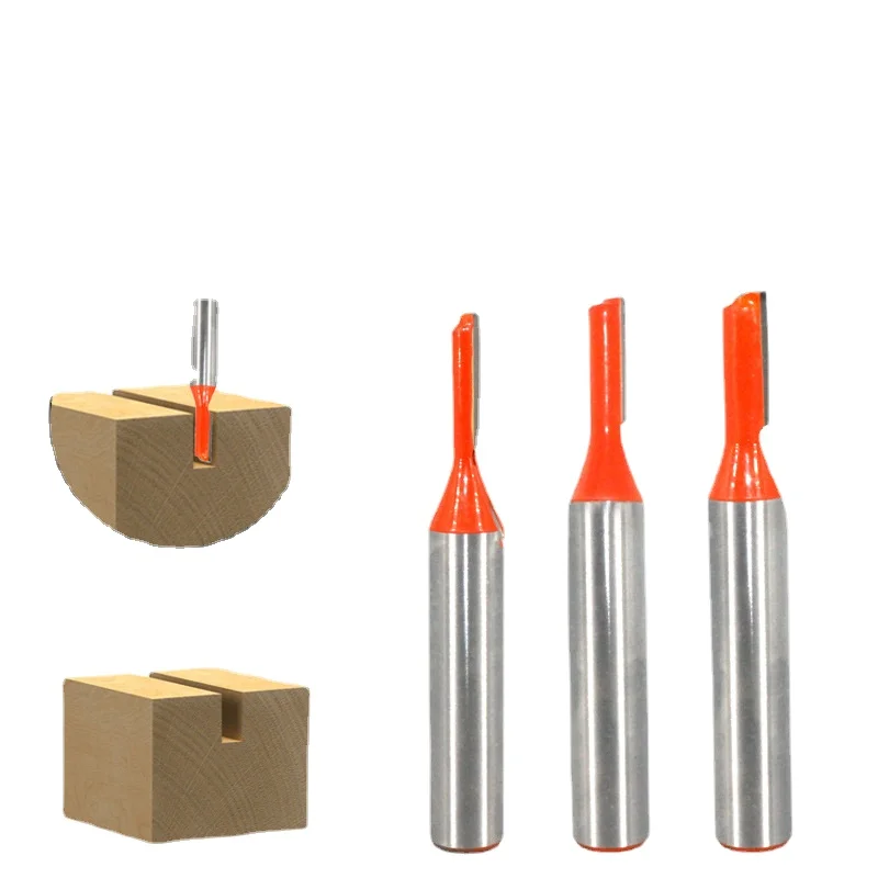 3pcs 8mm Shank Straight Router Bit Tungsten Carbide Single Flute Bit Wood Milling Cutter for Woodwork Tool MC02083
3pcs 8mm Shank Straight Router Bit Tungsten Carbide Single Flute Bit Wood Milling Cutter for Woodwork Tool MC02083