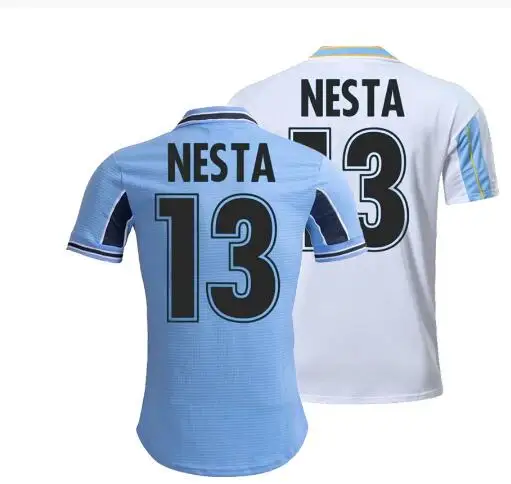 Чили Marcelo Salas Retro Lazio 1998/99 2000/01 Camiseta футбольная майка футболка высокого качества по индивидуальному заказу NESTA NEDVED MANCINI S.CO
Чили Marcelo Salas Retro Lazio 1998/99 2000/01 Camiseta футбольная майка футболка высокого качества по индивидуальному заказу NESTA NEDVED MANCINI S.CO