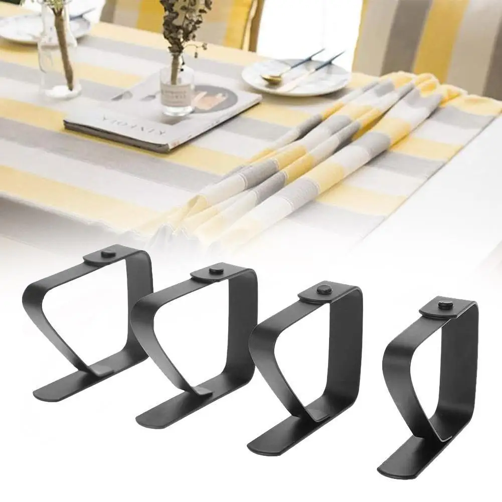 4pcs/lot Large Table Holder Cloth Cover Clips Steel Anti Slip Tablecloth Holder Clamps Wedding Party Home 
4pcs/lot Large Table Holder Cloth Cover Clips Steel Anti Slip Tablecloth Holder Clamps Wedding Party Home