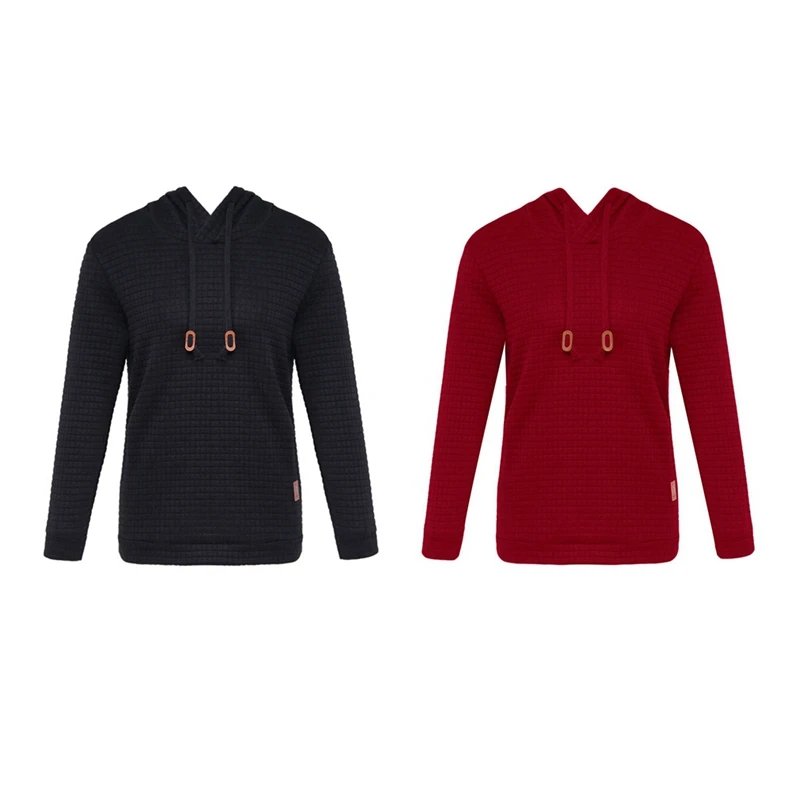 2 Pcs Hoodies Men Hoody Male Long Sleeve Solid Color Hooded Sweatshirt Hoodie Pullover Casual Tracksuit L, Black & Red
2 Pcs Hoodies Men Hoody Male Long Sleeve Solid Color Hooded Sweatshirt Hoodie Pullover Casual Tracksuit L, Black & Red