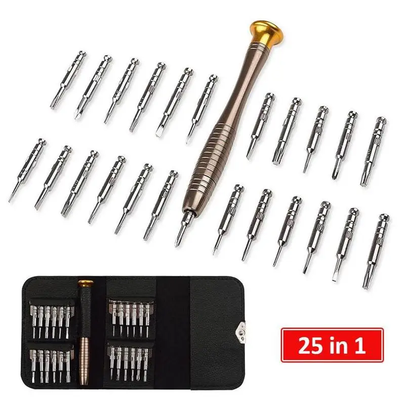 25 in 1 Screwdriver Set Multifunctional Repair Tool PC Tablet For Phones Torx Screwdriver Portable Tools Hand Set J4I6
25 in 1 Screwdriver Set Multifunctional Repair Tool PC Tablet For Phones Torx Screwdriver Portable Tools Hand Set J4I6