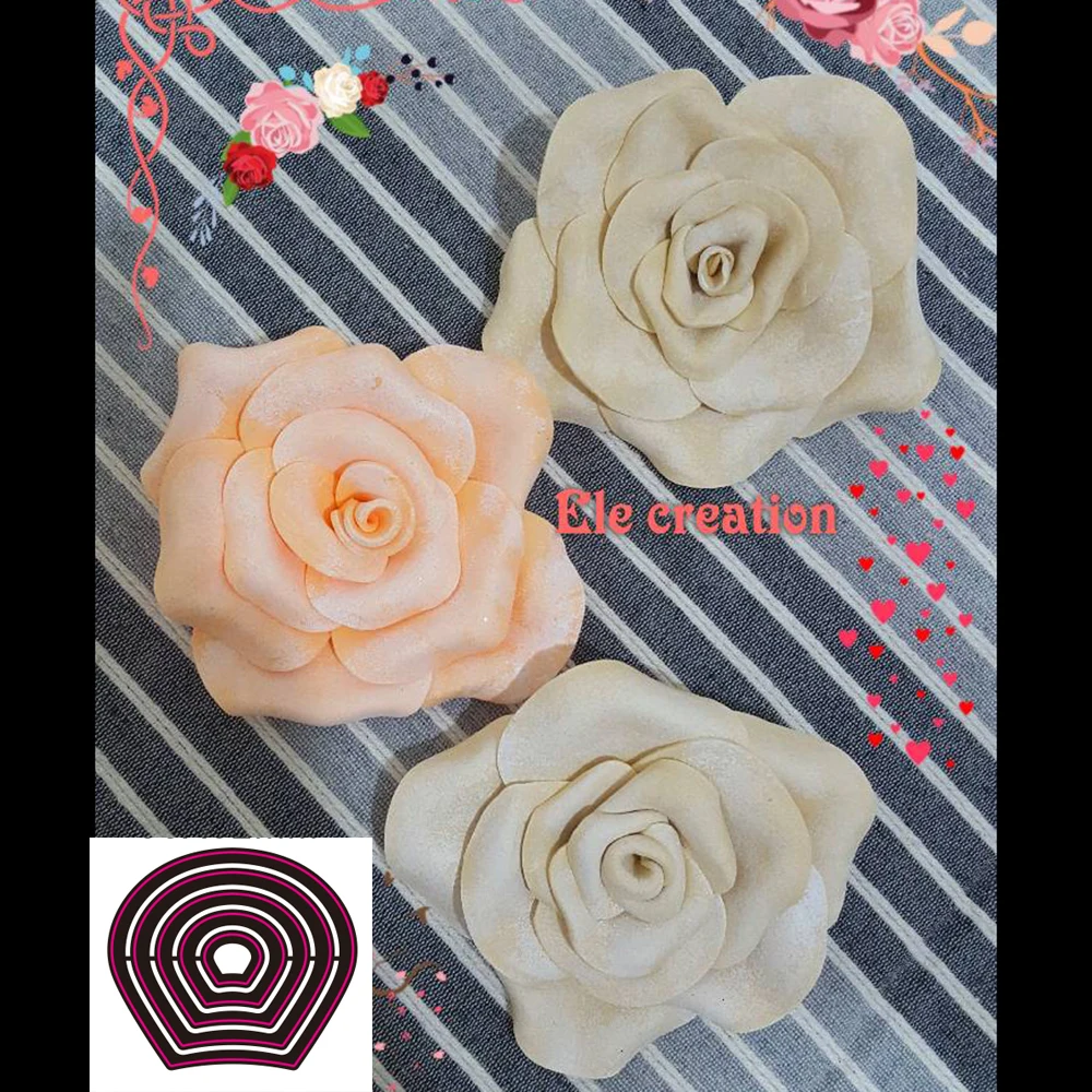 New Roses flowers Metal Cutting Dies Decorative DIY Scrapbooking Steel Craft Die Cut Embossing Paper Cards Stencils
New Roses flowers Metal Cutting Dies Decorative DIY Scrapbooking Steel Craft Die Cut Embossing Paper Cards Stencils