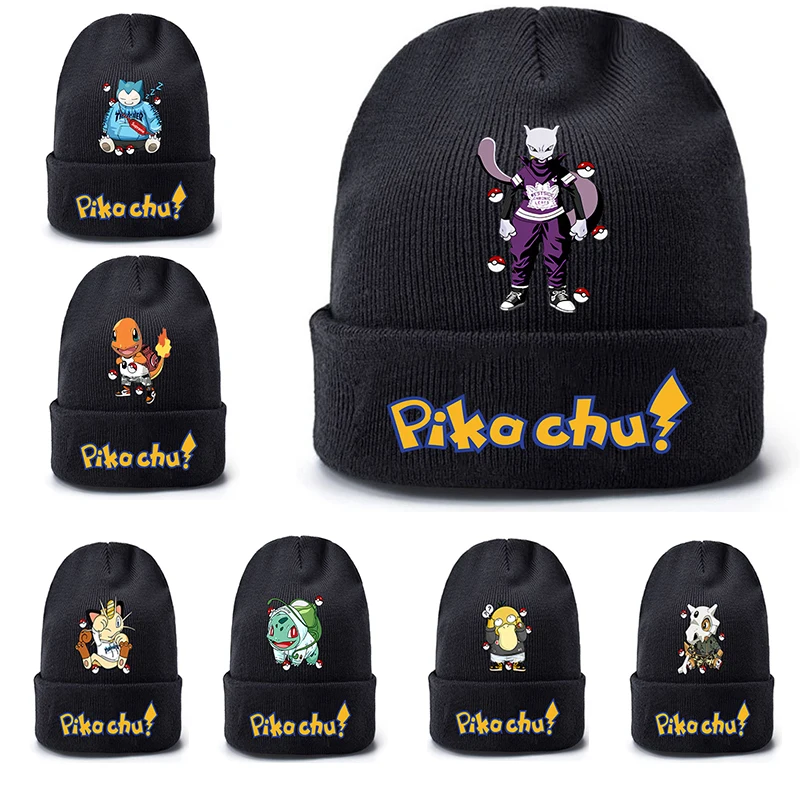 Pokemon Anime Figure Pikachu Autumn and Winter Kawaii Woolen Printed Knit Hat Boys and Girls Universal Birthday Christmas Gifts
Pokemon Anime Figure Pikachu Autumn and Winter Kawaii Woolen Printed Knit Hat Boys and Girls Universal Birthday Christmas Gifts