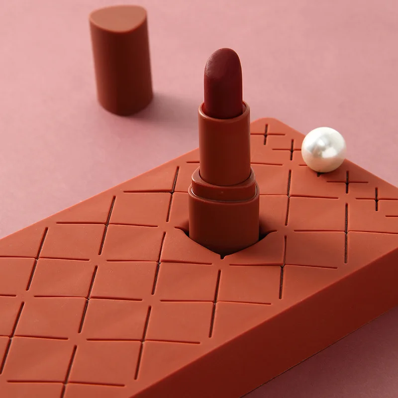 Makeup Storage Organizer Cosmetic Display Stand Make Up Brush Eyebrow Pencil Holder Makeup 24 Grid Silicone Lipstick Holder
Makeup Storage Organizer Cosmetic Display Stand Make Up Brush Eyebrow Pencil Holder Makeup 24 Grid Silicone Lipstick Holder