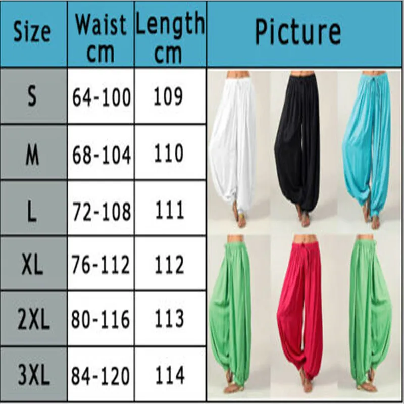 Plus Size High waist Women Comfy Harem Modal Dancing Loose overall pants Leg hippie Warmer Belly Dance jumpsuit Boho Trousers
Plus Size High waist Women Comfy Harem Modal Dancing Loose overall pants Leg hippie Warmer Belly Dance jumpsuit Boho Trousers