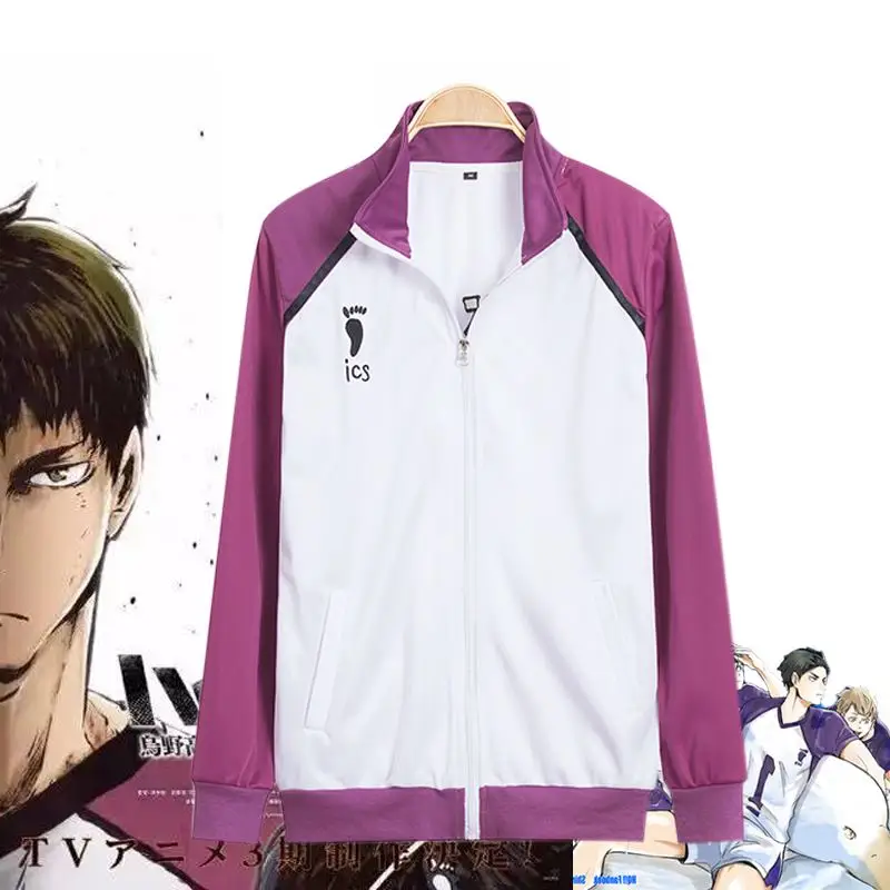 Anime haikyuu! Temporada 3 shiratorizawa gakuen wakatoshi ushijima cosplay uniforme casaco jaqueta sprotswear (Jacket + Pants)
Anime haikyuu! Temporada 3 shiratorizawa gakuen wakatoshi ushijima cosplay uniforme casaco jaqueta sprotswear (Jacket + Pants)