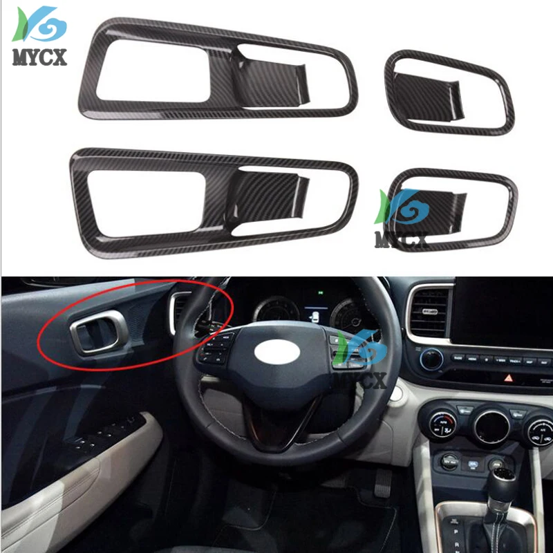 Внутренняя дверная ручка из углеродного волокна для Hyundai Venue 2019 2020, крышка, чаша, отделка чашки, украшение, Стайлинг автомобиля, автомобильны...
Внутренняя дверная ручка из углеродного волокна для Hyundai Venue 2019 2020, крышка, чаша, отделка чашки, украшение, Стайлинг автомобиля, автомобильны...