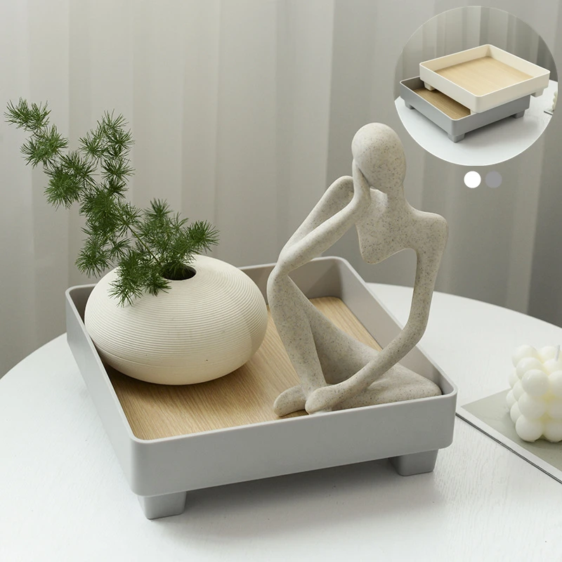Square Tray Bedroom Aroma Decoration Storage Tray Nordic Style Fruit Tray Desktop Cosmetic Entrance Storage Tray
Square Tray Bedroom Aroma Decoration Storage Tray Nordic Style Fruit Tray Desktop Cosmetic Entrance Storage Tray