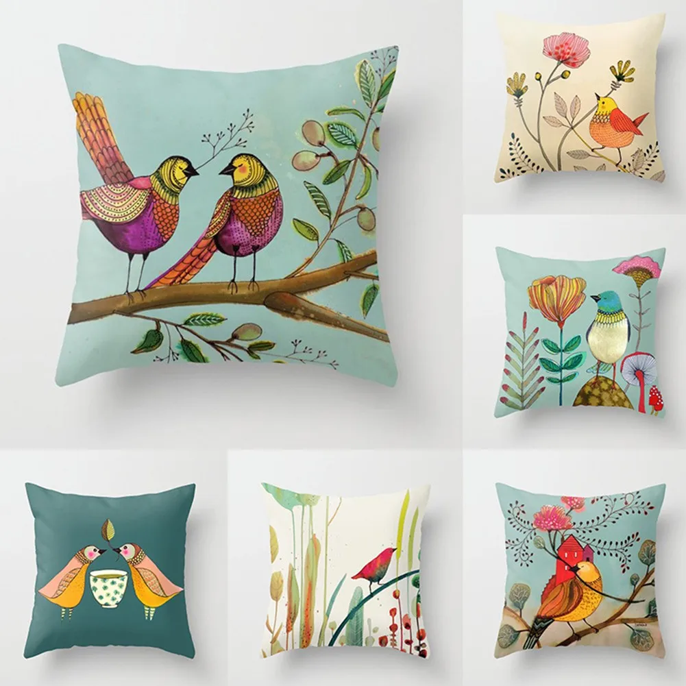 45x45cm Classical Flowerbird Pillowcase Water-Color Living Room Sofa Cushion Cover Short Plush Hug Bedroom Bedside Pillowcase
45x45cm Classical Flowerbird Pillowcase Water-Color Living Room Sofa Cushion Cover Short Plush Hug Bedroom Bedside Pillowcase