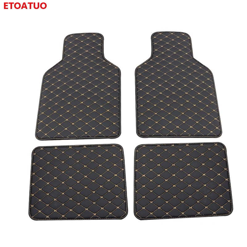 ETOATUO universal Car floor mat for Jeep All Models Grand Cherokee compass Commander Wrangler patriot renegade car mats | Автомобили и