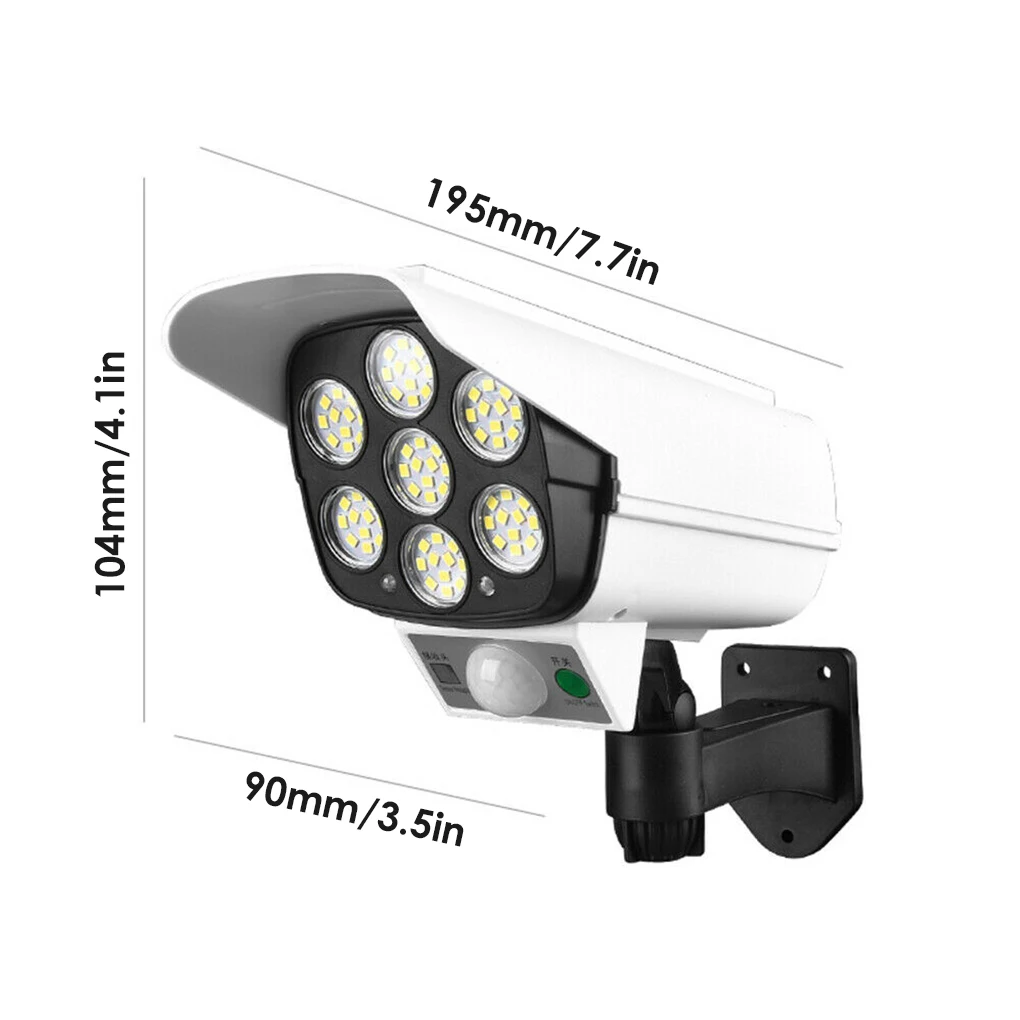 Wall Light Garden Patio Dummy Camera Waterproof Lamp Solar Powered Induction Wall Mounted LED Light
Wall Light Garden Patio Dummy Camera Waterproof Lamp Solar Powered Induction Wall Mounted LED Light