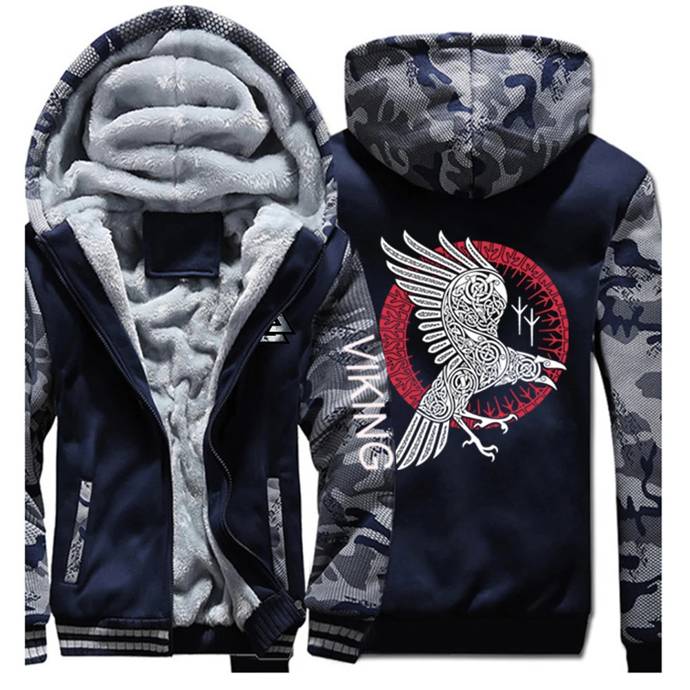 Winter Men Viking Legend Ragnar Raven Brand Print Thicken Jacket Sport Hoodies Zipper Sweatshirt tracksuit College Coat
Winter Men Viking Legend Ragnar Raven Brand Print Thicken Jacket Sport Hoodies Zipper Sweatshirt tracksuit College Coat