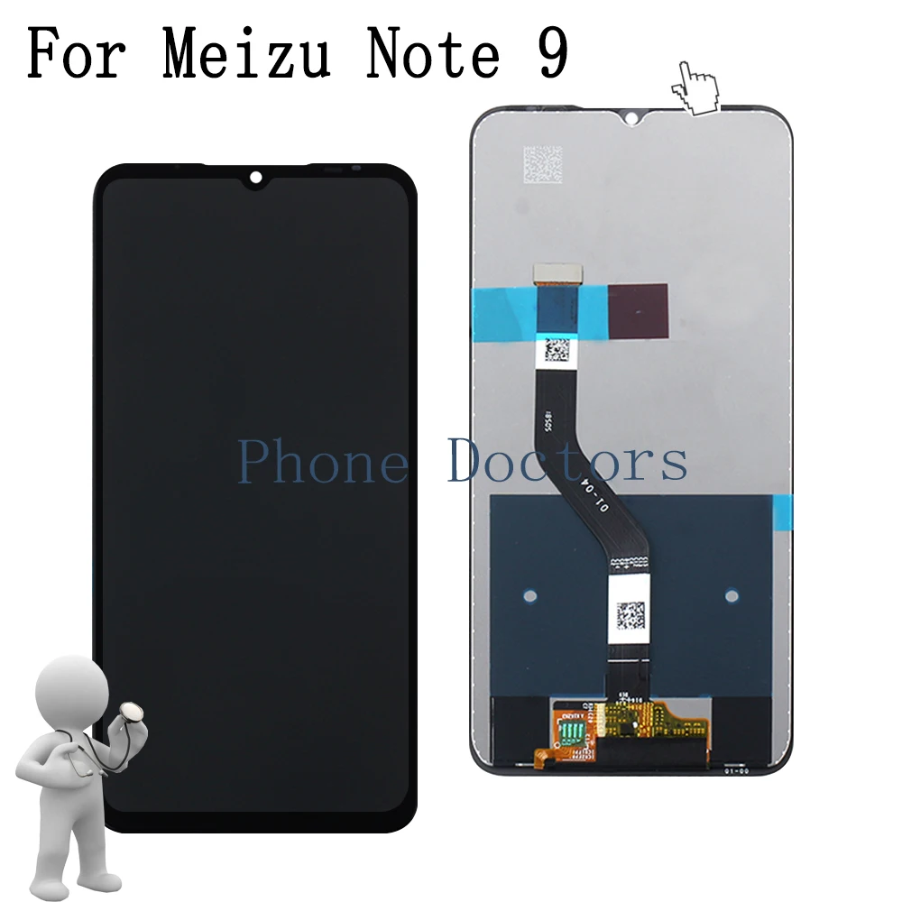 6.2" Black For Meizu Note 9 Full LCD DIsplay + Touch Screen Digitizer Assembly For M923Q M1923 New Lcd Replace
6.2" Black For Meizu Note 9 Full LCD DIsplay + Touch Screen Digitizer Assembly For M923Q M1923 New Lcd Replace