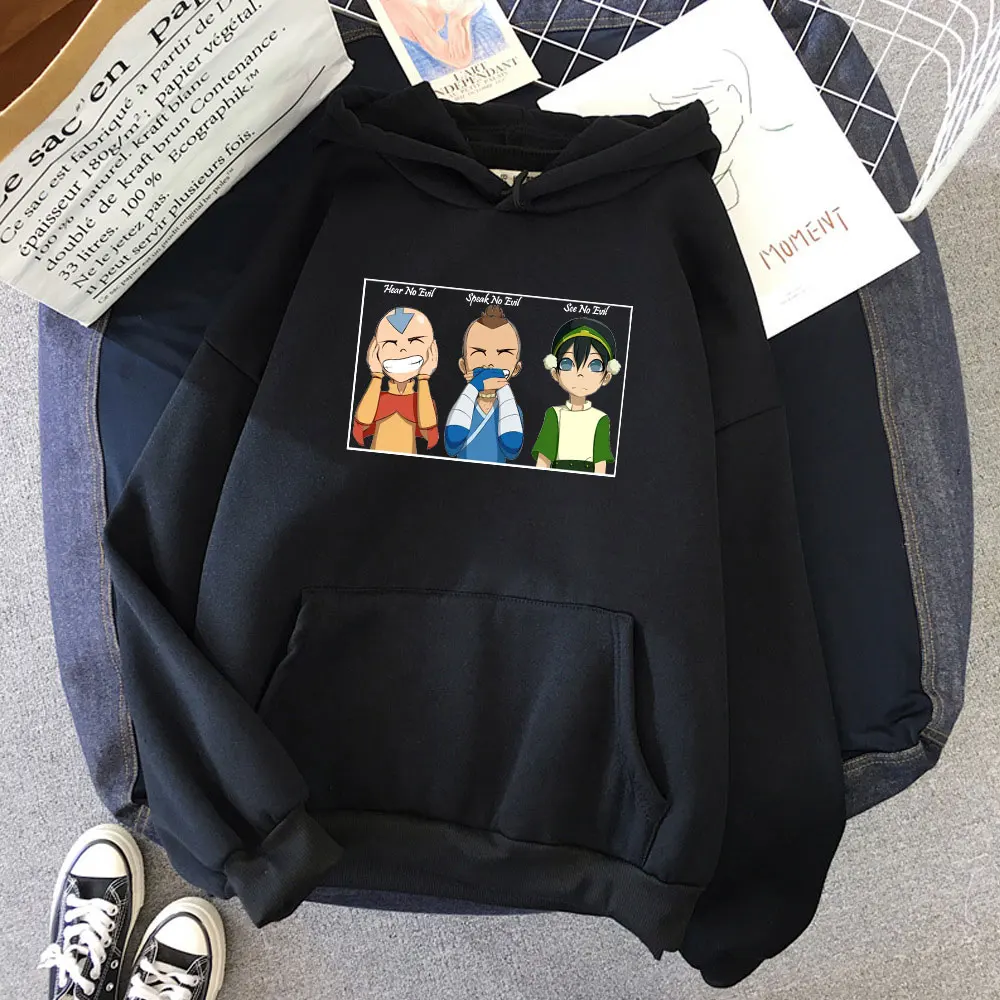 Avatar The Last Airbender Sweatshirts Man Hoody 2021 New Anime Clothes Harajuku Streetwear Tracksuits Black Oversized Hooide Top
Avatar The Last Airbender Sweatshirts Man Hoody 2021 New Anime Clothes Harajuku Streetwear Tracksuits Black Oversized Hooide Top