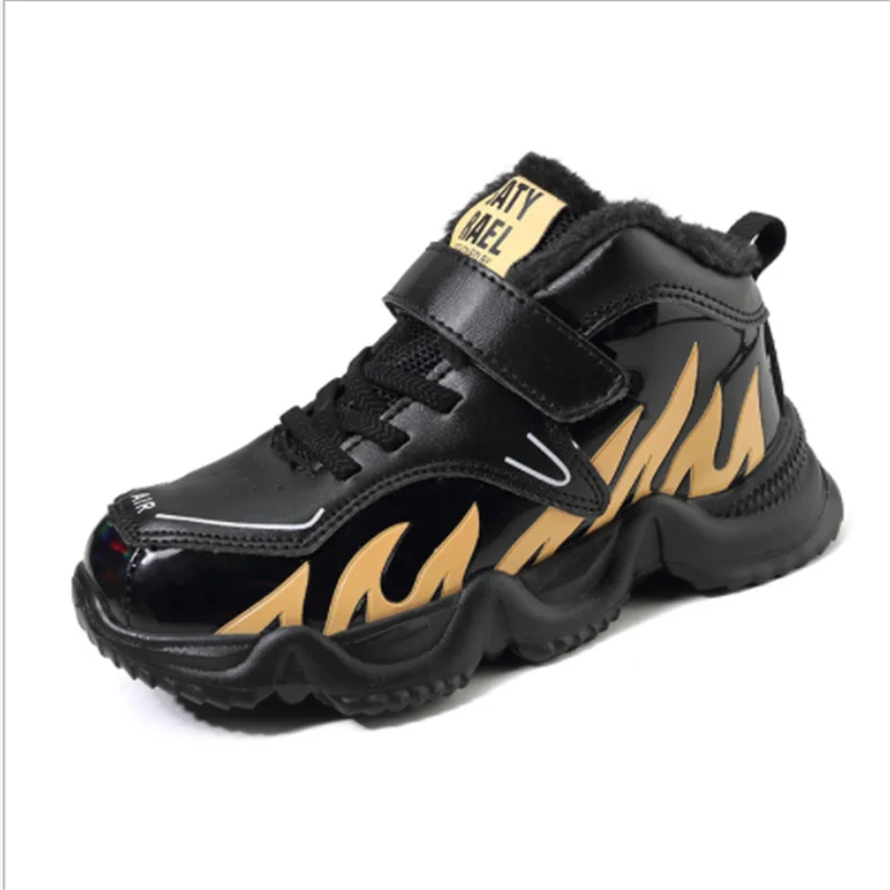 New Kids Shoes Boys Winter Outdoor Warm Velvet Waterproof Shock Absorption Sneakers Children Fashion Running Casual Shoes
New Kids Shoes Boys Winter Outdoor Warm Velvet Waterproof Shock Absorption Sneakers Children Fashion Running Casual Shoes