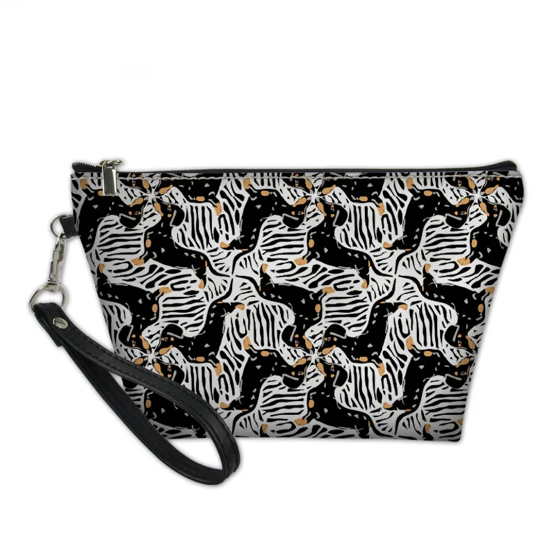 Makeup Bags for Women Black Doxie Dog Print Cosmetic Cases Causal Toiletry Bag Portable Wash Kit Bag Travel Necessity Bag
Makeup Bags for Women Black Doxie Dog Print Cosmetic Cases Causal Toiletry Bag Portable Wash Kit Bag Travel Necessity Bag