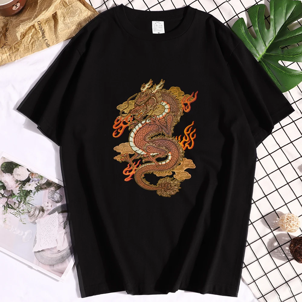 Китайский Стиль Золотой Дракон печати мужские футболки S-XXXL Crewneck одежда sleeveMales футболка летние футболки оверсайз
Китайский Стиль Золотой Дракон печати мужские футболки S-XXXL Crewneck одежда sleeveMales футболка летние футболки оверсайз