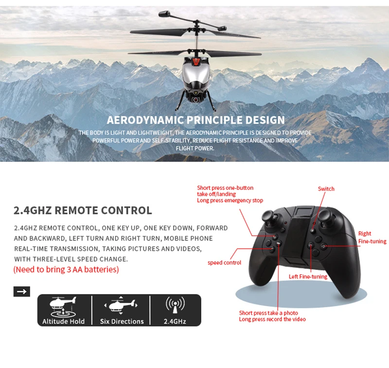 Mini RC Drone Aircraft Radio Remote Control Airplane With Camera 720P Kids Remote Control Toys Children Xmas Gift 2020 New 
Mini RC Drone Aircraft Radio Remote Control Airplane With Camera 720P Kids Remote Control Toys Children Xmas Gift 2020 New