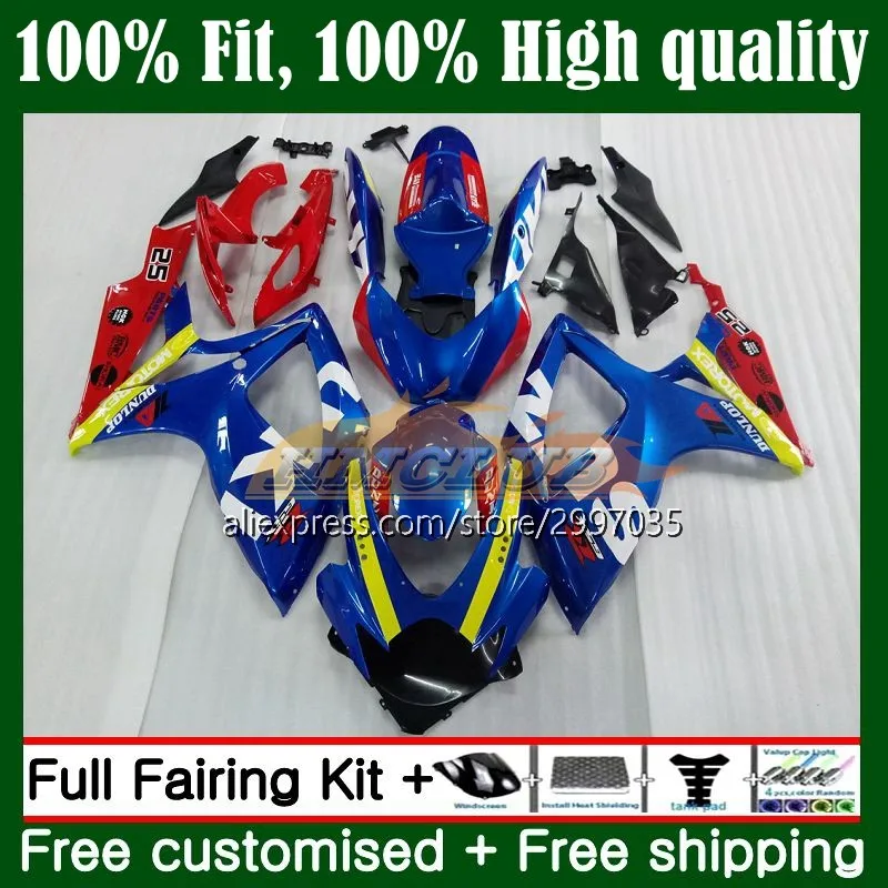 Инъекции для SUZUKI GSXR-750 GSXR 600 750 CC GSXR600 K6 13No.94 GSXR750 GSXR-600 2006 2007 600CC 06 07 обтекатель OEM синий и красный цвета
Инъекции для SUZUKI GSXR-750 GSXR 600 750 CC GSXR600 K6 13No.94 GSXR750 GSXR-600 2006 2007 600CC 06 07 обтекатель OEM синий и красный цвета