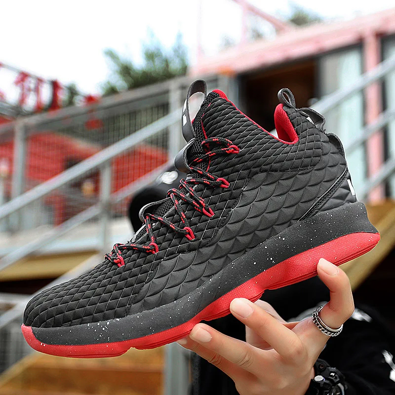 Men's Basketball Shoes Breathable Cushioning Non-Slip Wearable Sports Shoes Gym Training Athletic Basketball Sneakers for Women
Men's Basketball Shoes Breathable Cushioning Non-Slip Wearable Sports Shoes Gym Training Athletic Basketball Sneakers for Women