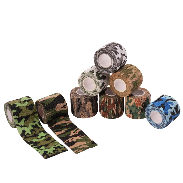 Multi-functional Camo Tape Non-woven Self-adhesive Camouflage Hunting Paintball Airsoft Rifle Waterproof Non-Slip Stealth Tape 
Multi-functional Camo Tape Non-woven Self-adhesive Camouflage Hunting Paintball Airsoft Rifle Waterproof Non-Slip Stealth Tape