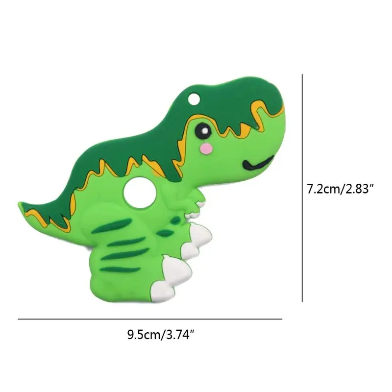 Dinosaur Silicone Teether BPA Free Baby Teether Nursing Gift For Baby Silicone Teething Toys Chewable 24BE
Dinosaur Silicone Teether BPA Free Baby Teether Nursing Gift For Baby Silicone Teething Toys Chewable 24BE