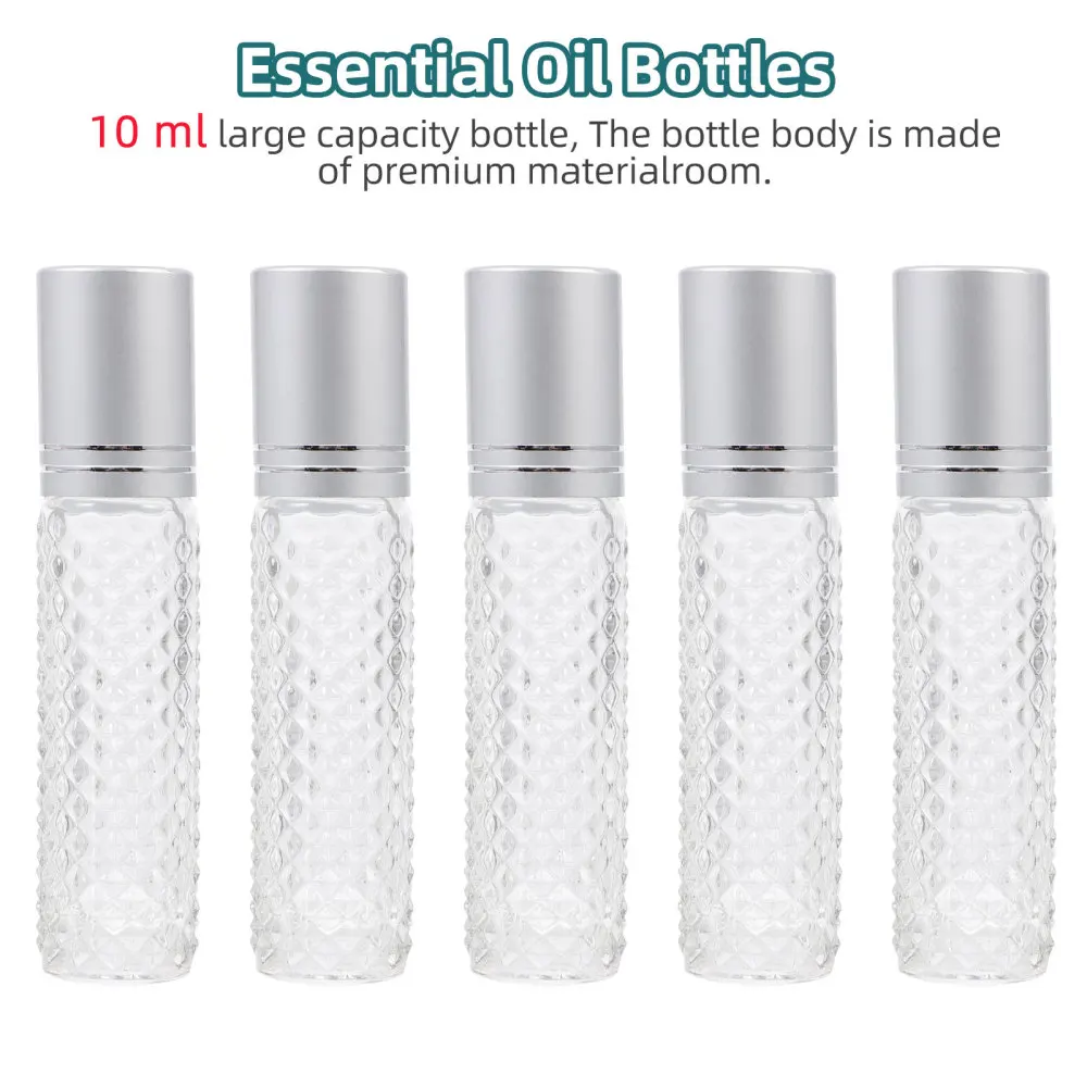 8Pcs 10ml Travel Glass Roller Bottle Essential Oil Dispenser Perfume Container
8Pcs 10ml Travel Glass Roller Bottle Essential Oil Dispenser Perfume Container