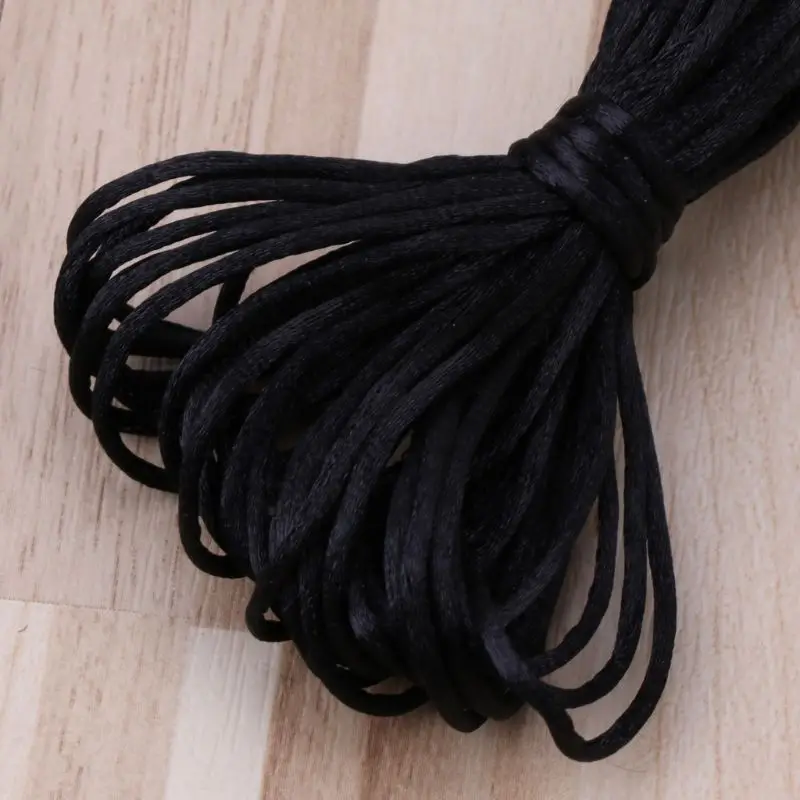 Baby Pacifiers Accessories 5m Satin Silk Rope 1.5mm Nylon Cord for Baby Mom Jewelry Making Teething Necklace Rattail Cord
Baby Pacifiers Accessories 5m Satin Silk Rope 1.5mm Nylon Cord for Baby Mom Jewelry Making Teething Necklace Rattail Cord