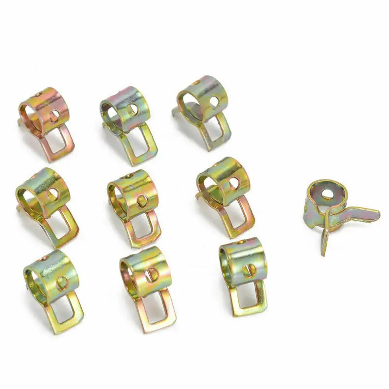 Vacuum Spring Clips Fastener Fuel Hose Sturdy Automotive Clamp 65Mn spring steel Practical Accessories Convenient
Vacuum Spring Clips Fastener Fuel Hose Sturdy Automotive Clamp 65Mn spring steel Practical Accessories Convenient