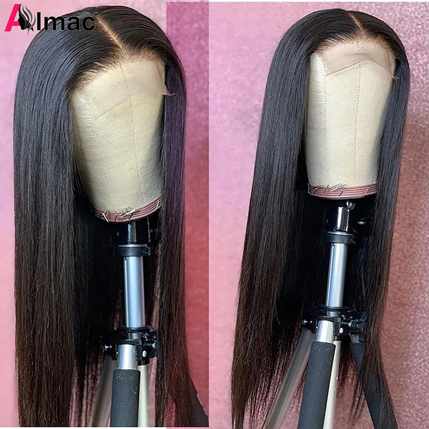 Straight Human Hair Wigs Brazilian 4x4 Lace Closure Wig Bone Straight Lace Wig With Baby Hair For Women Transparent Lace Wigs
Straight Human Hair Wigs Brazilian 4x4 Lace Closure Wig Bone Straight Lace Wig With Baby Hair For Women Transparent Lace Wigs